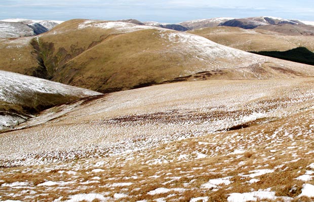 View back to Capel Fell from Loch Fell.