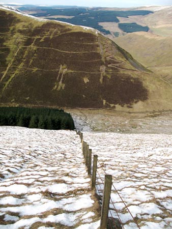 View of Cat Shoulder from West Knowe.