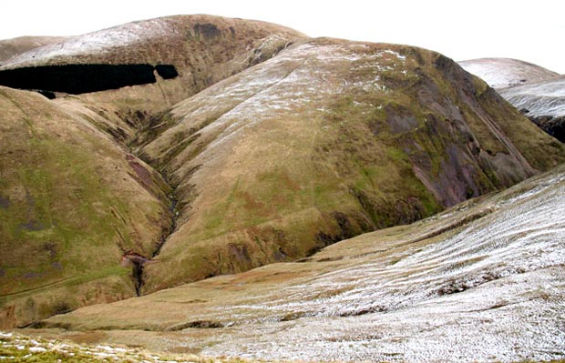 View of Capel Fell from Crofthead.