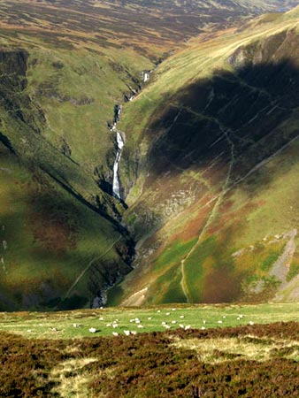 Grey Mare's Tail from Strang Cleuch