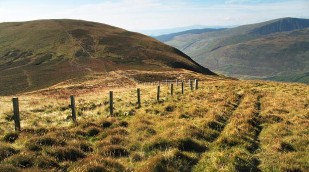 Heading for Mid Rig from Bell Craig.