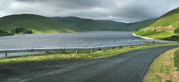 View of Megget reservoir