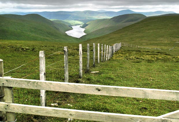 View of Talla reservoir from Talla Est Side