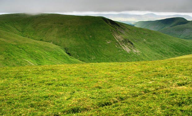 View of Carlavin Hill from Talla East Side.