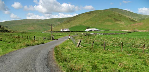 View of the Glenkirk area for parking.