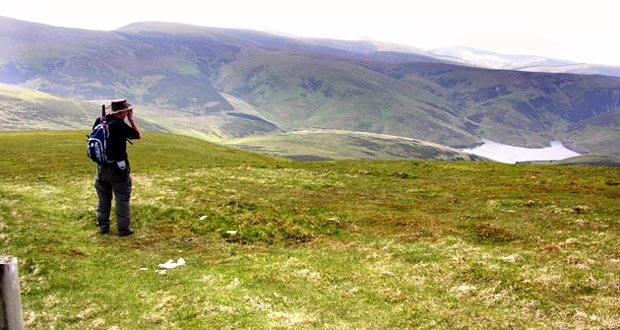 Coulter reservoir from Culter Fell..