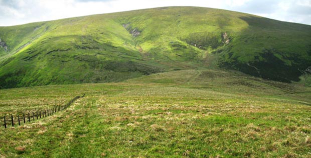 View of Gathersnow Hill from Moss Law.