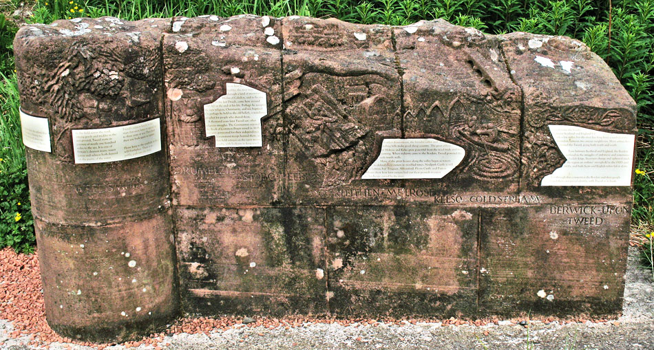 Source of the River Tweed monument.