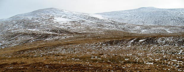 Fauldside hill and White Shank