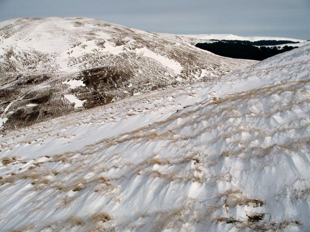 Bodesbeck Law from near the top of Fauldside Hill