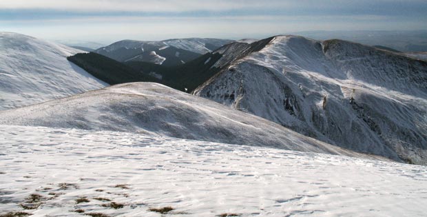 Crofthead from the top of Capel Fell