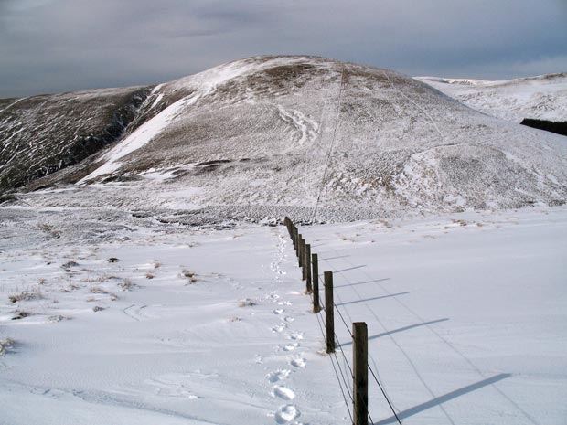 Looking back at Capel Fell from Wind Fell