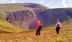 White Comb and Carrifran from Whirly Gill