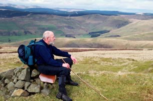 View from Greygill Head towards the Devil's Beef Tub