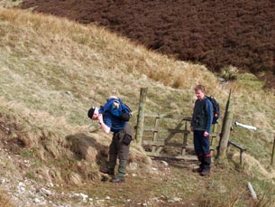 Gate at the bottom of Binock Cloves