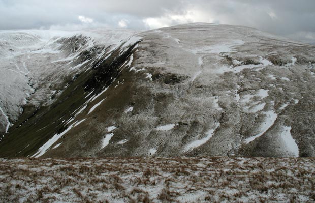 View into Whirly Gill from Under Saddle Yoke.