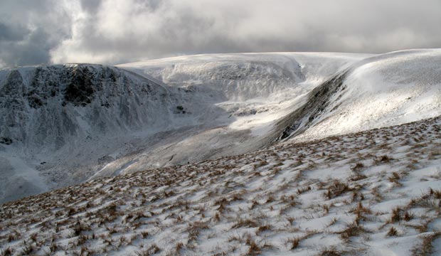 View of Hartfell from Hartfell Rig.