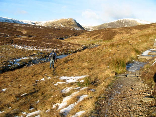 Mid Craig and Lochcraig Head from near the Tail Burn.