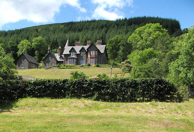 Rodono House from the A708.