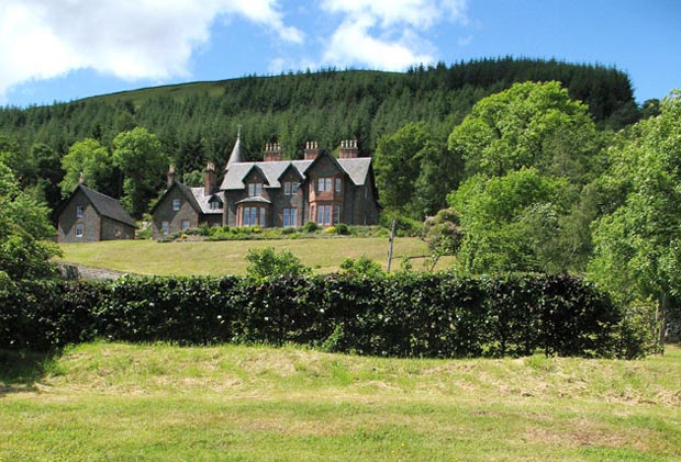 Rodono House from the A708.