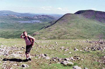 Leaving Kirriereoch heading for the Merrick