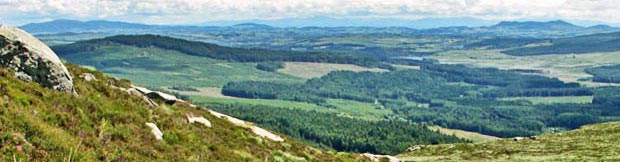 One last look south east to Criffel, Screel and the Lake District.