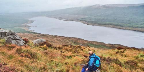 View looking NE over Loch Grannoch