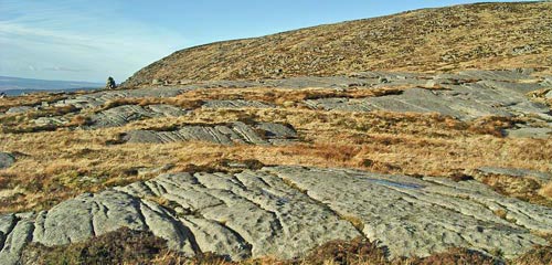 Looking back to Craignelder from the broad col between Craignelder and Meikle Mulltaggart