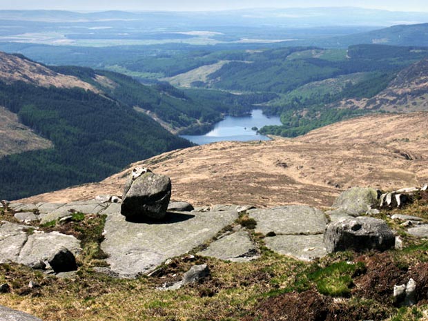 Loch Trool from near the top of Craiglee