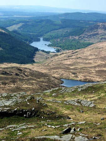 Looking for a route from Craiglee down to the Glenhead lochs