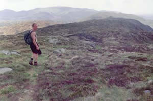 Heading homeward down the Buchan Ridge.