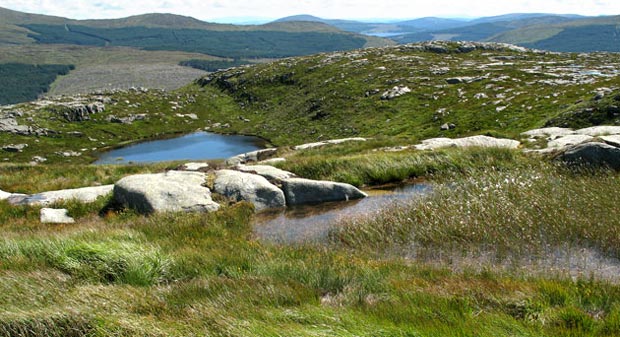 View of Dow Loch on Craignaw