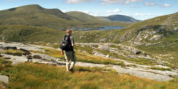 Heading towards Craignairny from Craignaw