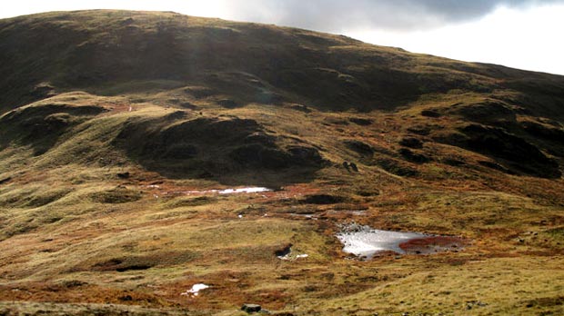 View from Nick of the Lochans towards Cambrick Hill