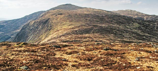 Heading towards Cairnbaber and Millfore from Caingarroch