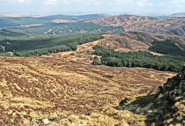 View of Munwhul and Darnaw from Millfore