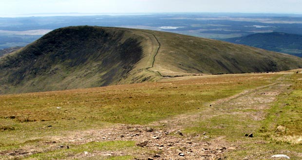 View from the south end of the Merrick down over the Nieve of the Spit to Benyellary.