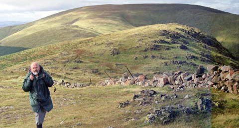 View from Millfire towards Corserine