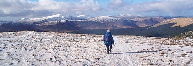 View looking to the north west from Milldown