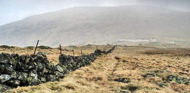 View from Milldown towards the Lochans of Auchniebut and Meikle Millyea