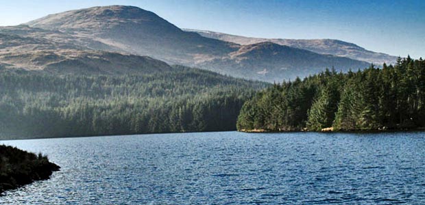 Loch Minnoch with North Gairy beyond