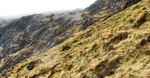 Approaching the saddle between Millfire and Milldown