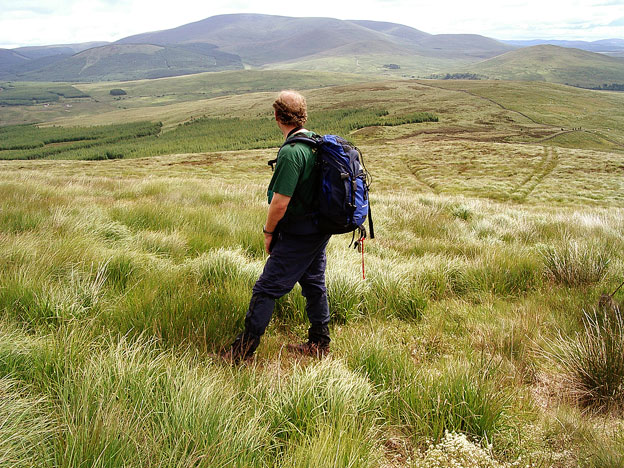 Cairnsmore of Carsphair from the north end of the Rhinns of Kells