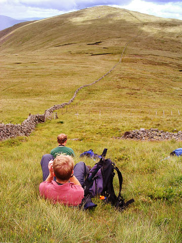 Views taken while heading down from the top of Meaul towards Cairnsgarroch