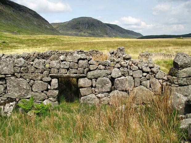 Lunkie-hole on the sheep pen