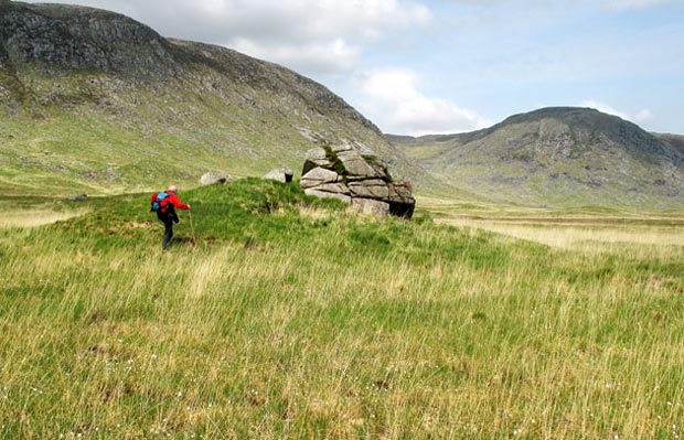 Rock outcrop near Craignaw