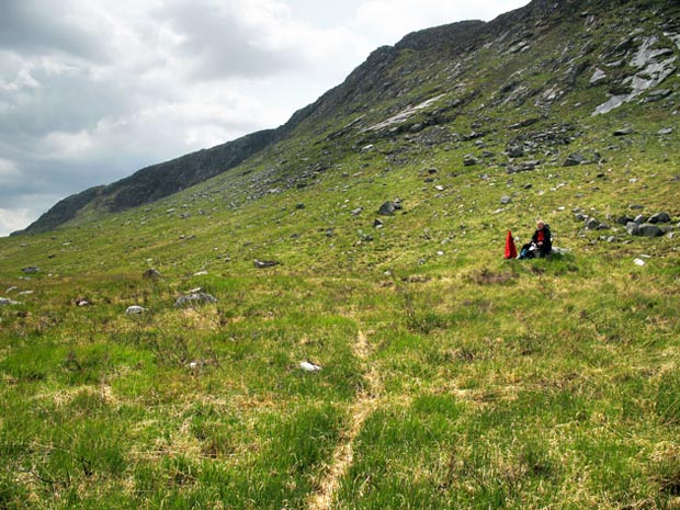 Lunch below Craignaw