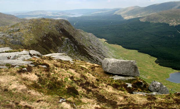 View looking north from Dungeon Hill towards Loch Doon