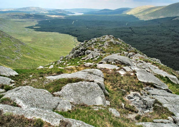 Looking down Brishie towards Loch Doon