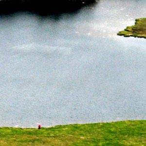 Dry Loch of the Dungeon detail with Sandy in it